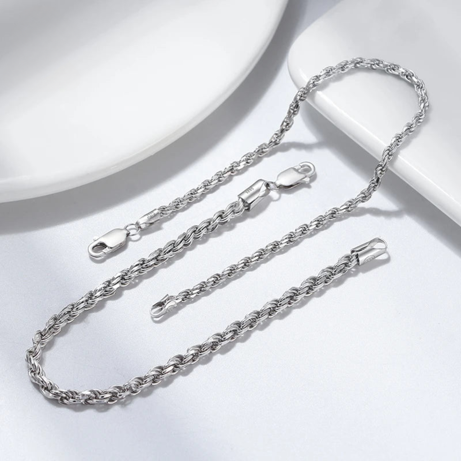 S925 TWISTED BRACELET